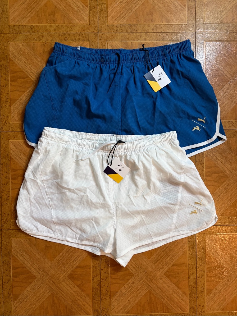 Tracksmith X Puma Women Run Shorts Sz XL BNWT Rare Sold Out Collab BOTH PAIRS!!!